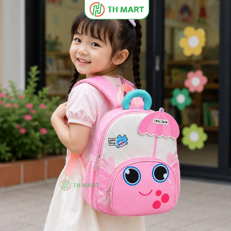 Balo mẫu giáo con cua được nhiều bé yêu thích