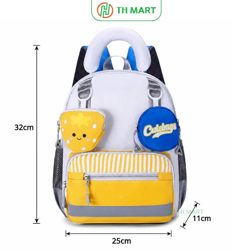 Balo cho bé mẫu giáo Cutebags Style Hàn Quốc