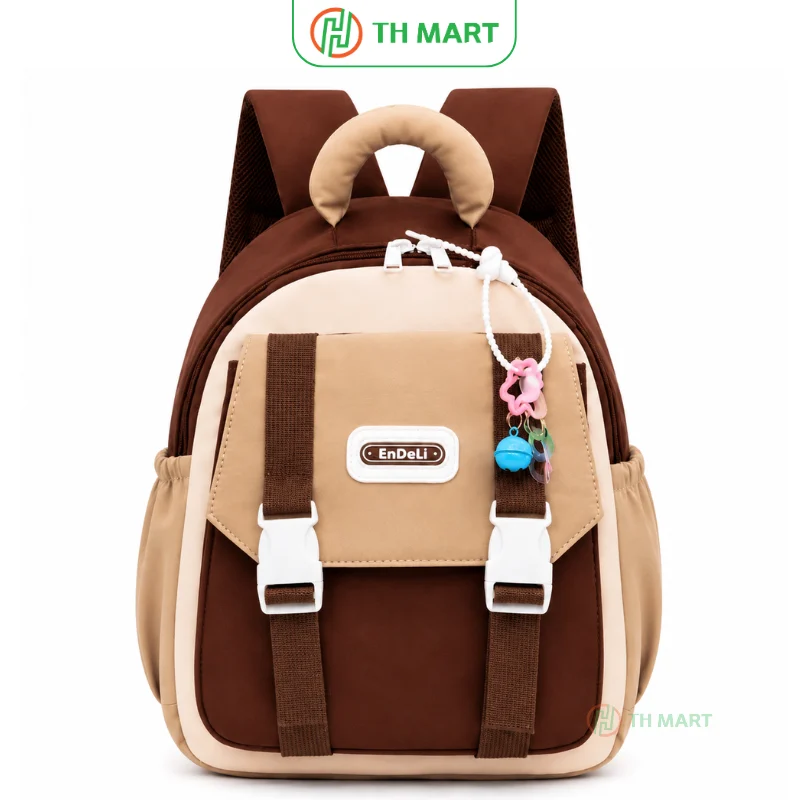 Balo cho bé mẫu giáo EnDeLi Fashion màu nâu