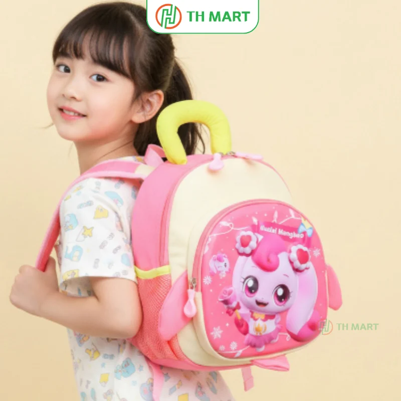 Balo Hachuping 3D phù hợp với bé mầm non 1-5 tuổi đi học, đi chơi