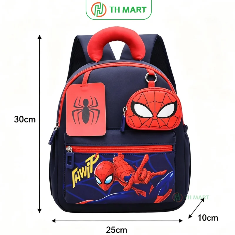 Balo cho bé mẫu giáo người nhện Spider Man
