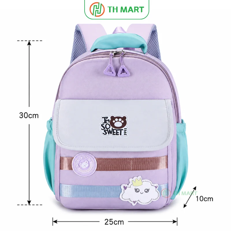 Balo cho bé mẫu giáo Pastel Hàn Quốc
