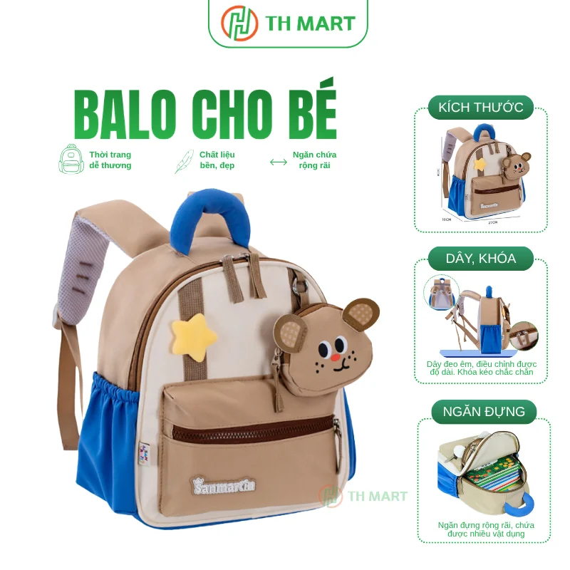 Balo cho bé mẫu giáo Style Kawaii Nhật Bản bền đẹp, dễ thương