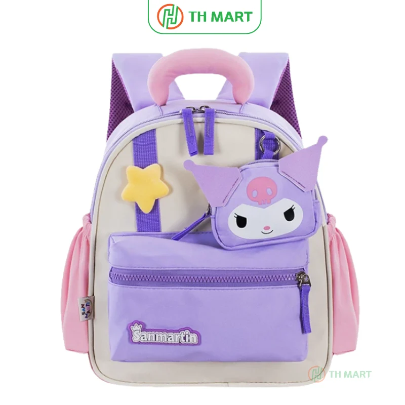Balo cho bé mẫu giáo Style Kawaii Nhật Bản màu tím