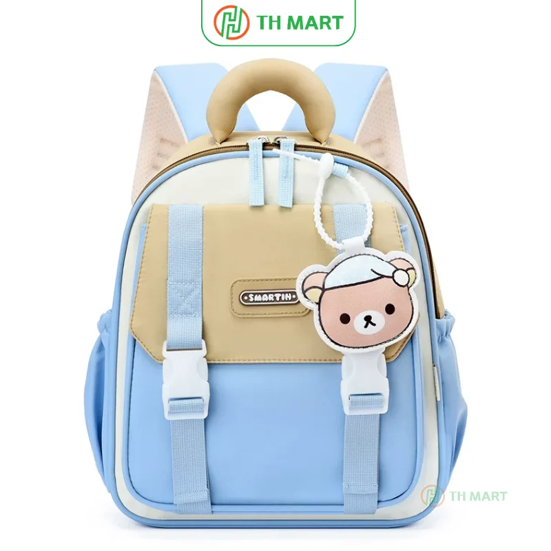 Balo cho bé mẫu giáo Style Kawaii Nhật Bản xanh dương nhạt