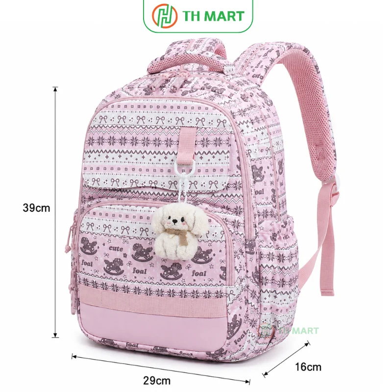 Balo học sinh cấp 1 Style Hàn Quốc dễ thương