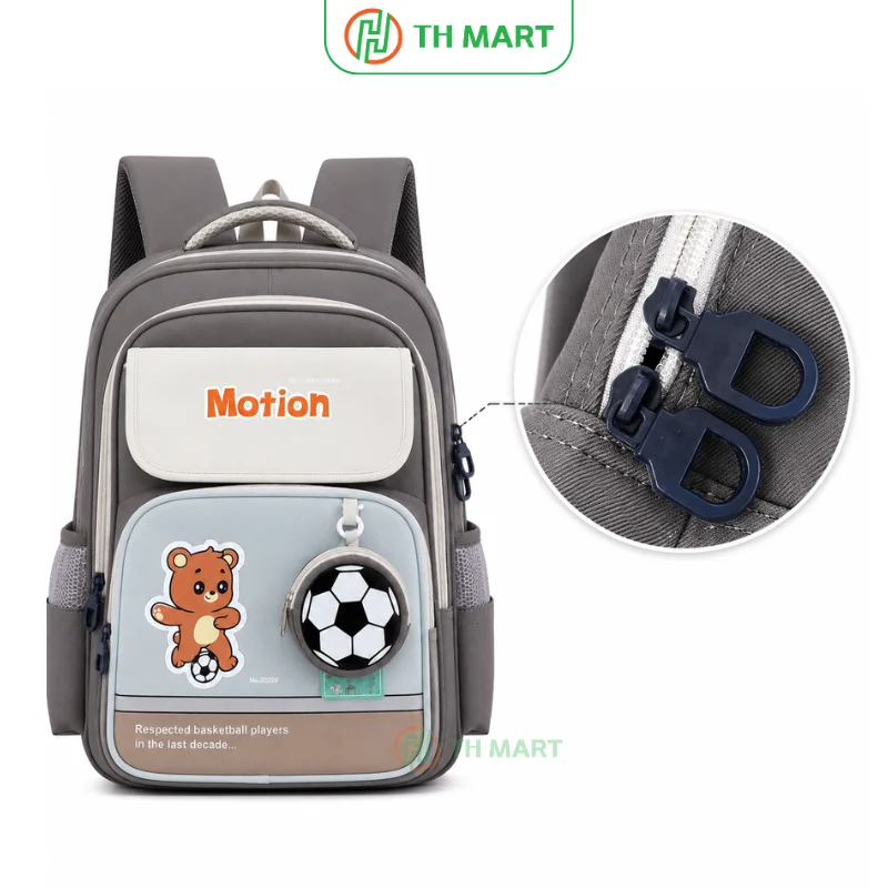 Balo học sinh cấp 2 motion thời trang độc lạ nhiều ngăn