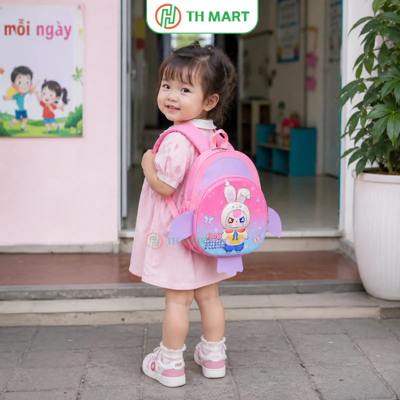 Balo cho bé mẫu giáo Baby Three 3D có tính tiện dụng cao