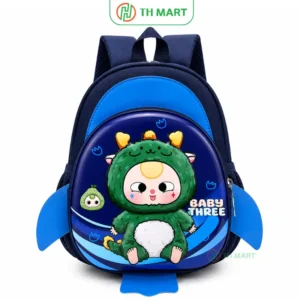 Balo cho bé mẫu giáo Baby Three 3D dễ thương