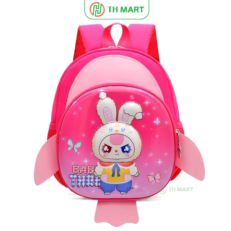 Balo cho bé mẫu giáo Baby Three 3D dễ thương