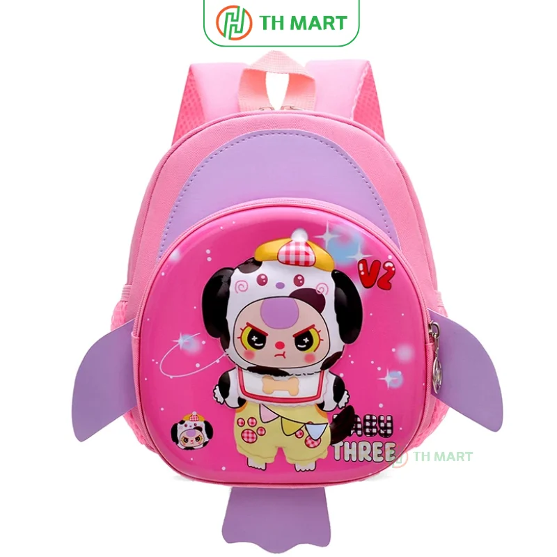 Balo cho bé mẫu giáo Baby Three 3D dễ thương