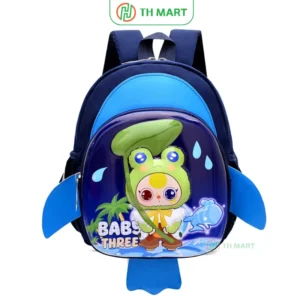 Balo cho bé mẫu giáo Baby Three 3D dễ thương