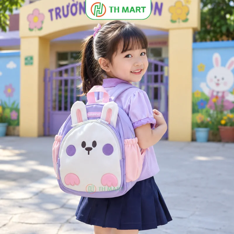Balo cho bé mẫu giáo hình thỏ cute