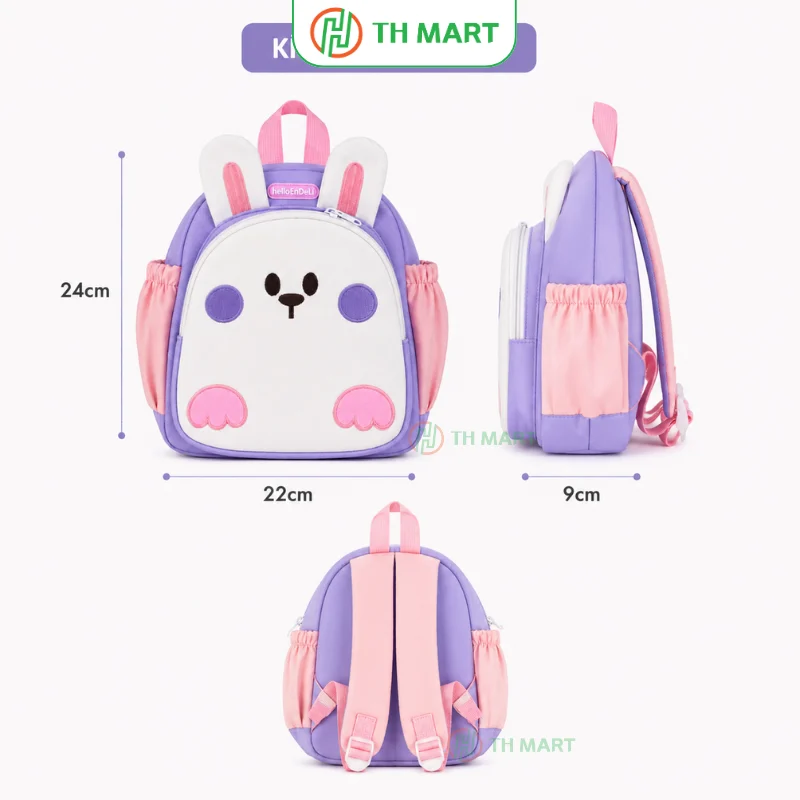 Balo cho bé mẫu giáo hình thỏ cute