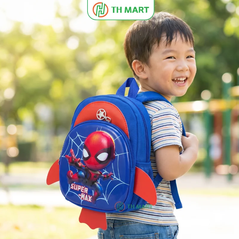 Balo hoạt hình 3D có thiết kế hình in 3D bắt mắt