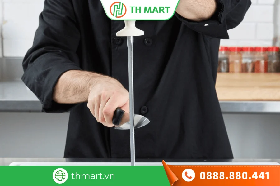 Nên mài dao cắt sashimi của Nhật đúng cách để giữ được độ sắc bén