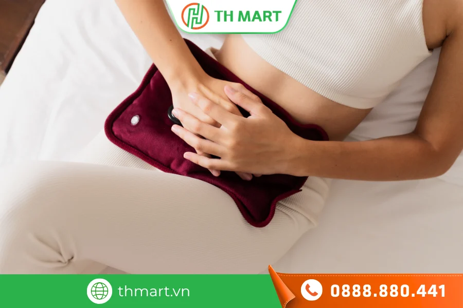 Chườm nóng giảm đau bụng kinh, hỗ trợ nhanh hết kinh nguyệt