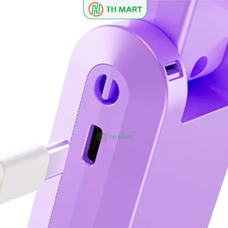 Quạt mini cầm tay JF-137 sò lạnh pin trâu, gấp gọn
