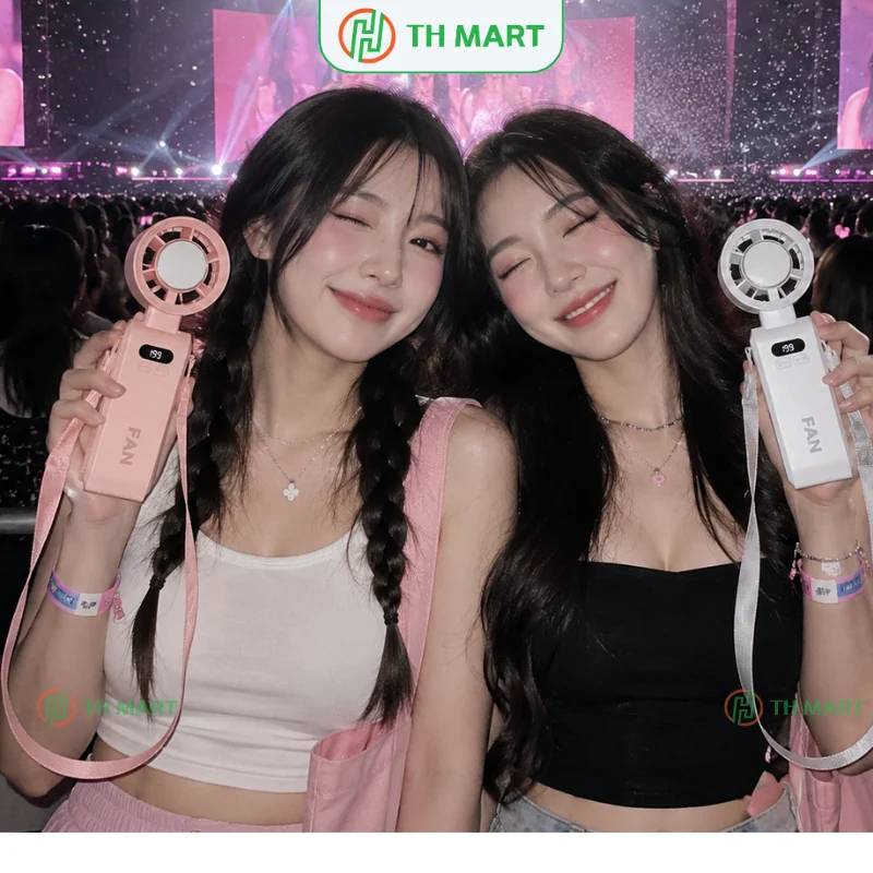 Đi đu concert, idol, các lễ hội,.. không thể thiếu quạt mini cầm tay JF-137
