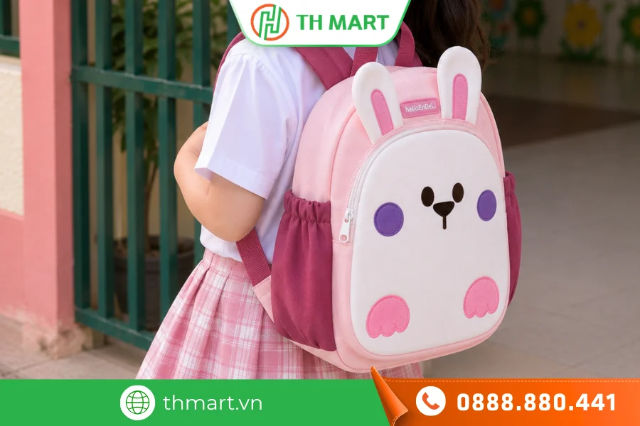 Balo cho bé gái 2 tuổi có kích thước bao nhiêu là chuẩn? 2 Khi mua balo cho bé gái 2 tuổi nên ưu tiên kích thước balo vừa vặn lưng bé