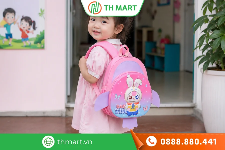 Balo cho bé gái 2 tuổi có kích thước bao nhiêu là chuẩn? 6 Balo cho bé 2 tuổi chưa cần ưu tiên "tính năng" chống gù