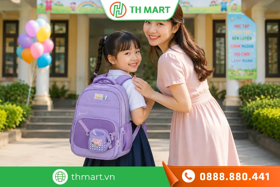 Balo cho bé lớp 1: Nên chọn chống gù hay siêu nhẹ?