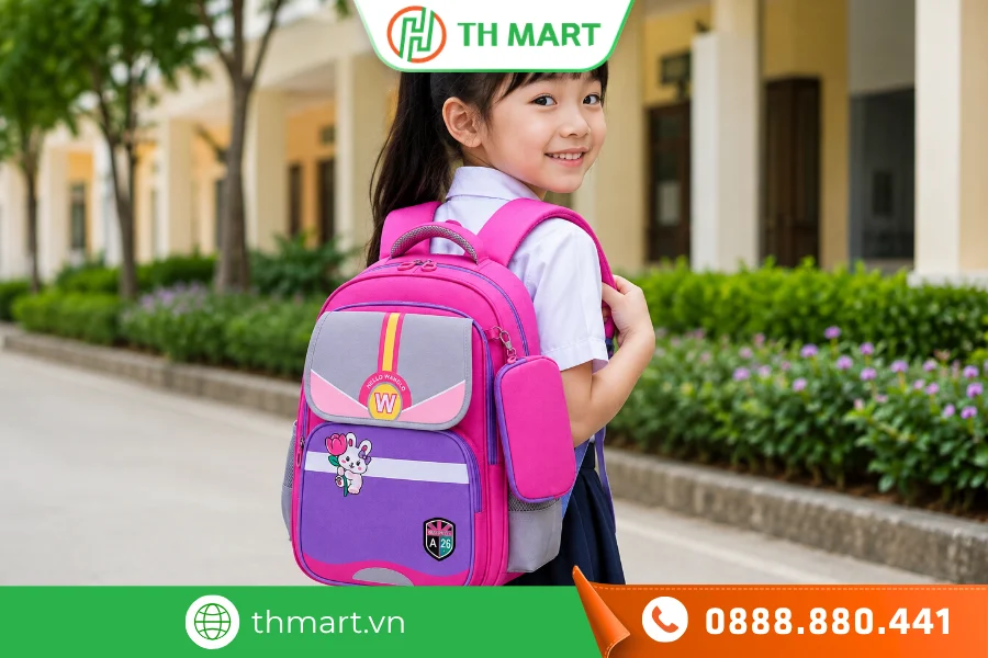 Balo chống gù siêu nhẹ có thật sự tốt cho bé không? 5 Bé tiểu học lớp 1, lớp 2 nên sử dụng balo chống gù siêu nhẹ
