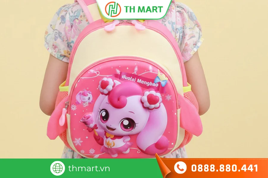 Balo Hachuping 3D là mẫu balo dễ thương bền đẹp, đáng mua nhất