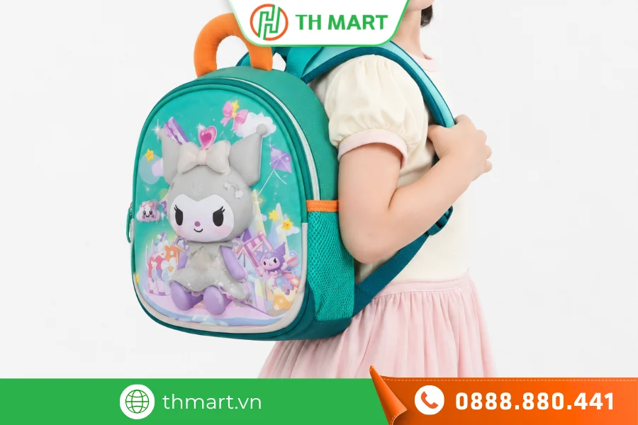 Balo Kuromi 3D cũng là một trong những mẫu balo "best seller" tại TH MART
