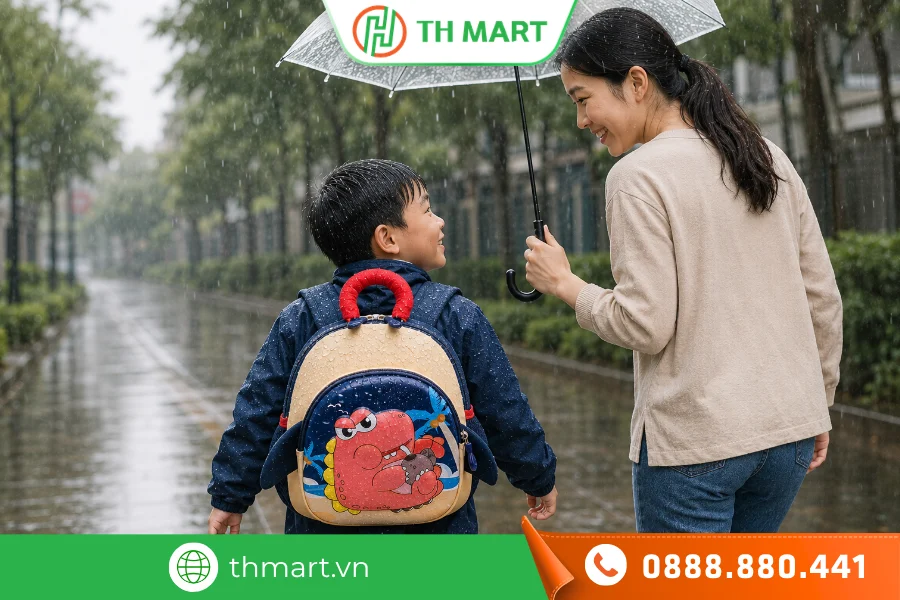 Có nên mua balo đi học chống nước cho bé không? 5 Có nên mua balo đi học chống nước cho bé không?