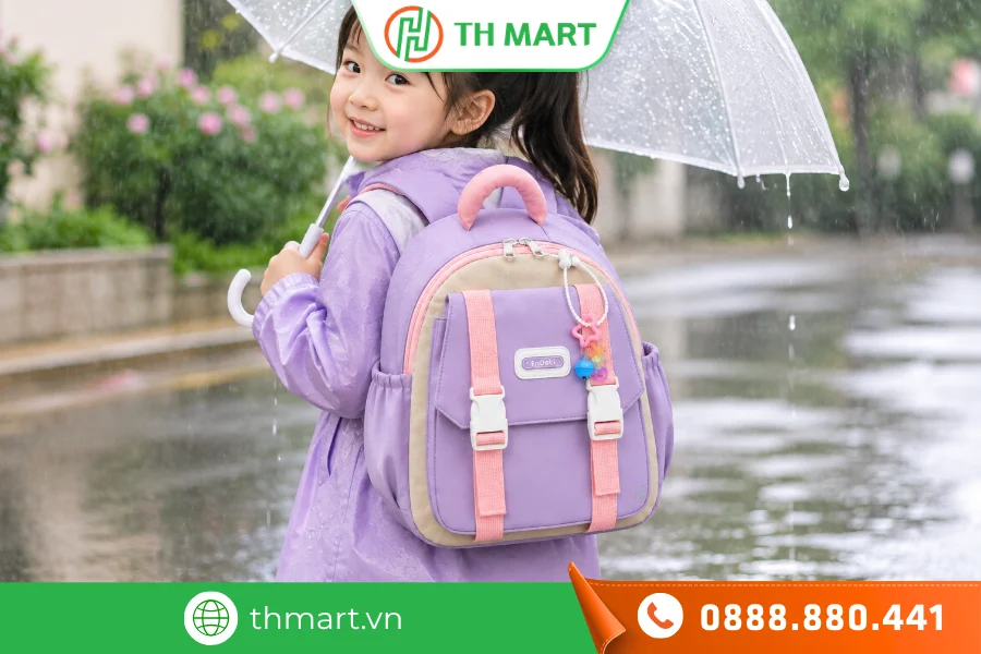 Có nên mua balo đi học chống nước cho bé không? 7 Balo đi học chống nước cho bé mầm non dễ thương