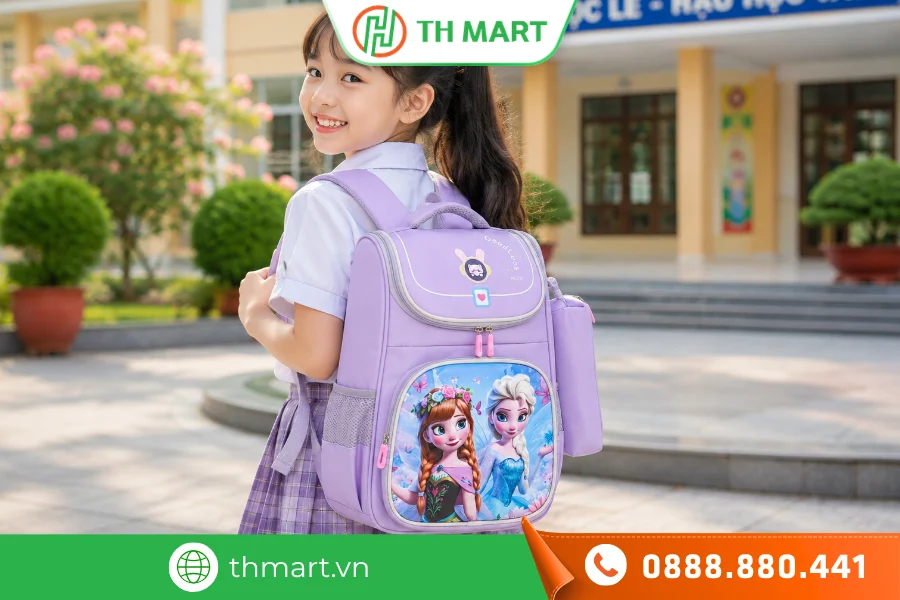 Gợi ý kích thước balo cho bé theo chiều cao và cấp học 4 Balo có chiều cao khoảng 32-40cm thường là lựa chọn phổ biến cho bé cấp 1